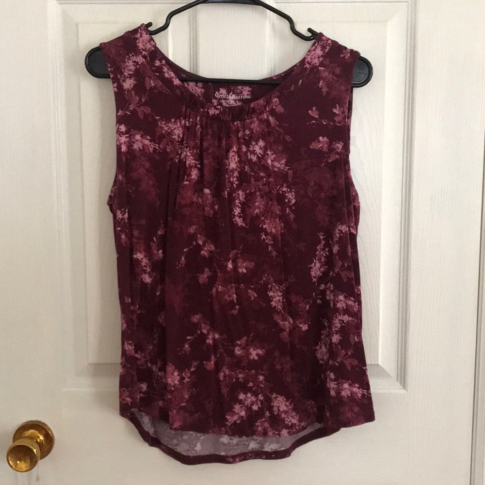 Croft & Barrow Sleeveless petite Large